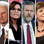 O site norte-americano Newsmax divulgou uma lista de ranking com os 100 evangélicos mais influentes dos Estados Unidos. O evangelista de renome mundial de 99 anos, Billy Graham, lidera a lista. O filho de Graham, Franklin, que agora dirige a Associação Evangelística Billy Graham e também fundou a organização de ajuda humanitária Samaritan’s Purse, é o número 2 mais influente. A lista contém desde religiosos consagrados até apresentadores de televisão, como Joyce Meyer e Joel Osteen. Confira a lista abaixo: